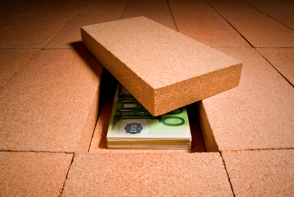 Geld in stenen